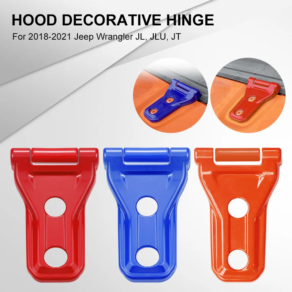 Car Engine Hood Hinge Protector Trim Cover Accessories for Jeep Wrangler JL Gladiator JT 2018-2021
Car Engine Hood Hinge Protector Trim Cover Accessories for Jeep Wrangler JL Gladiator JT 2018-2021