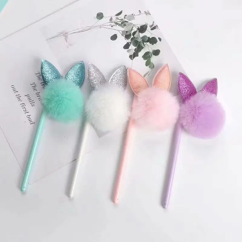 24pcs Gel Pens Kawaii Small Rabbit Ear black Color gel-ink pen for writing Cute stationery office school supplies 0.5mm
24pcs Gel Pens Kawaii Small Rabbit Ear black Color gel-ink pen for writing Cute stationery office school supplies 0.5mm