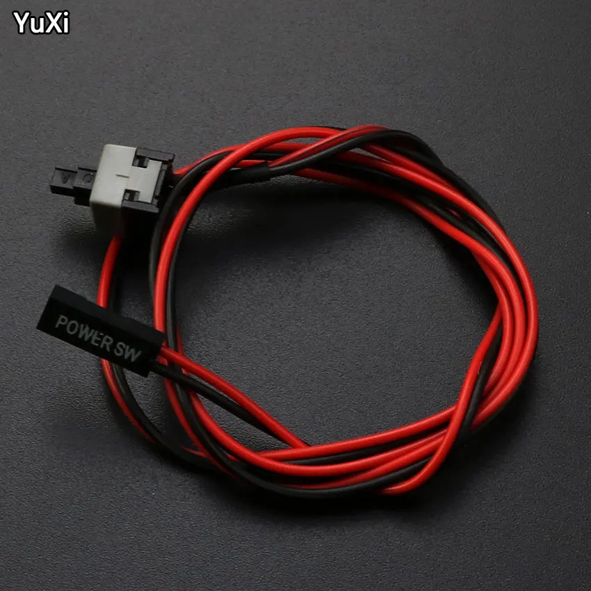 YUXI 1PCS Computer Host Switch Line Restarting Power Line AXT Computer Chassis Power Switch Line Power Cable
YUXI 1PCS Computer Host Switch Line Restarting Power Line AXT Computer Chassis Power Switch Line Power Cable