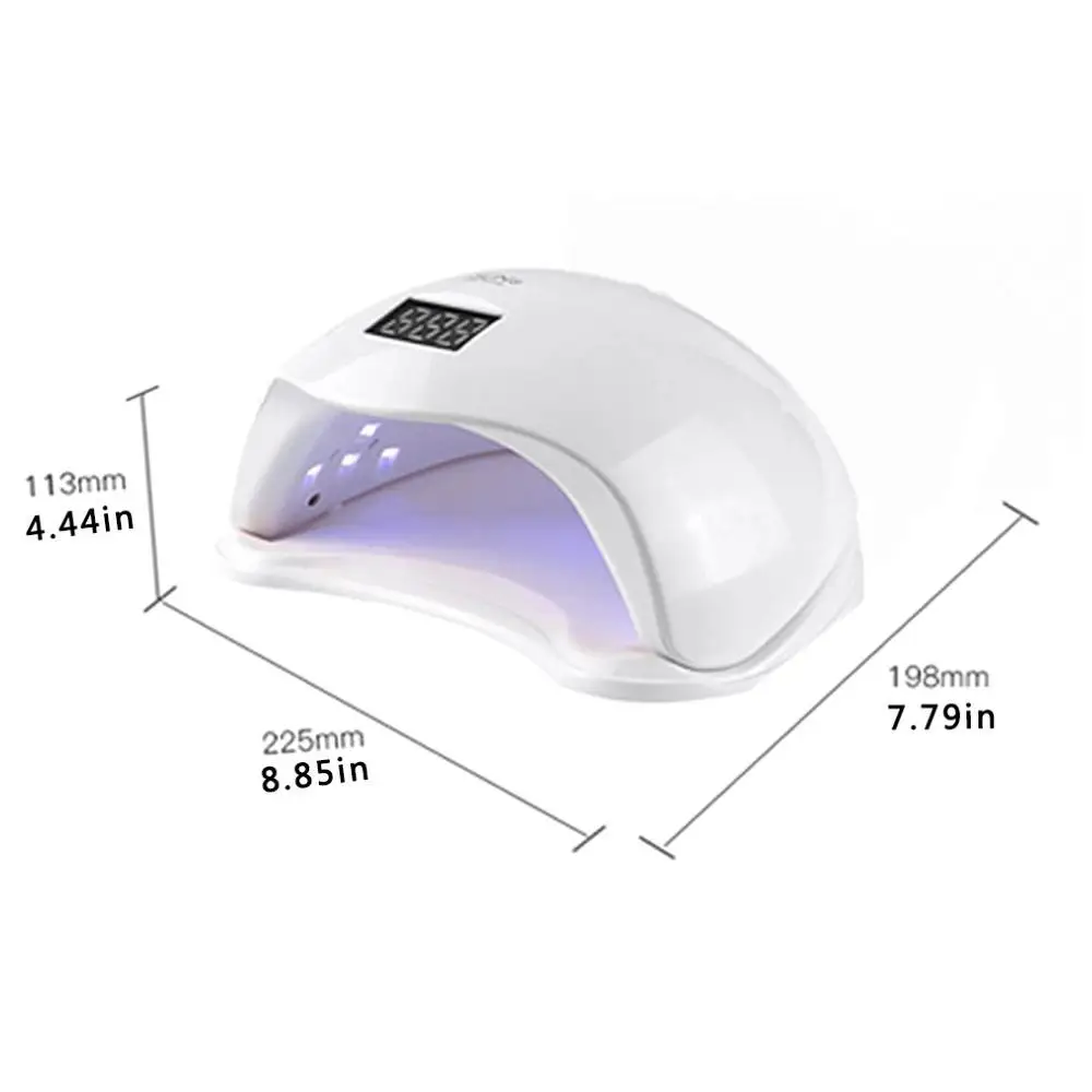 48W UV LED Nail Lamp Light Nail Dryer Lamp For Drying Gel Polish Women Fashion Nail Phototherapy Machine For Gel Varnish
48W UV LED Nail Lamp Light Nail Dryer Lamp For Drying Gel Polish Women Fashion Nail Phototherapy Machine For Gel Varnish