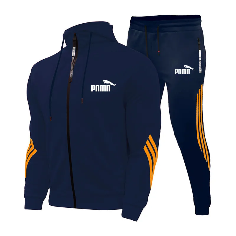 2021 Brand Men's Fashion Suit Casual Sports Suit Men's Hoodie/Sweatshirt Sportswear Zipper jacket + pants sportswear men's brand
2021 Brand Men's Fashion Suit Casual Sports Suit Men's Hoodie/Sweatshirt Sportswear Zipper jacket + pants sportswear men's brand