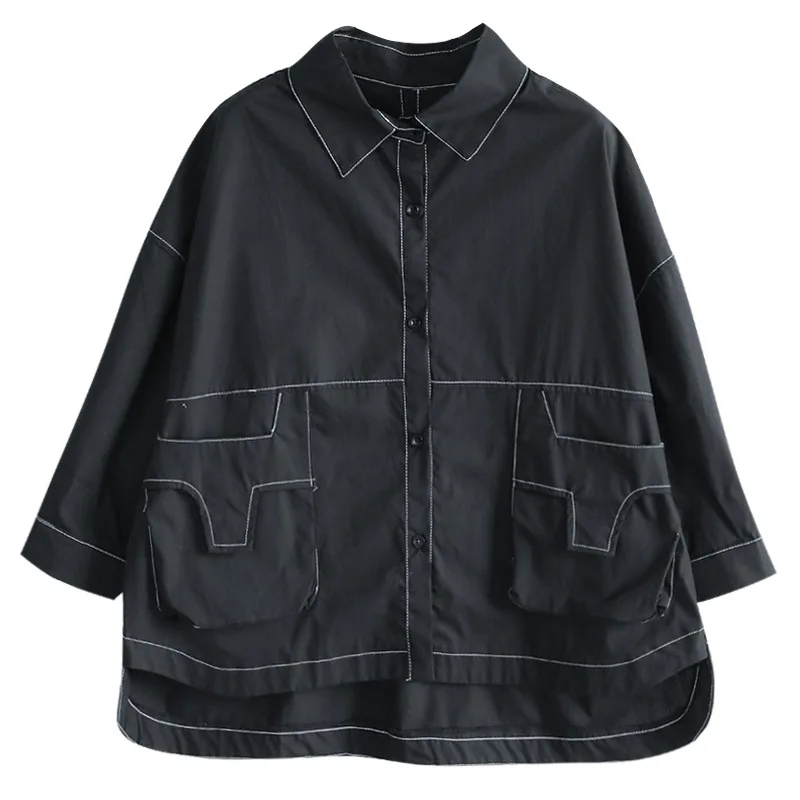 Max LuLu Summer Fashion 2021 Clothes Ladies Orange Loose Solid Color Blouses Women Vintage Casual Shirt Female Oversized Tops
Max LuLu Summer Fashion 2021 Clothes Ladies Orange Loose Solid Color Blouses Women Vintage Casual Shirt Female Oversized Tops