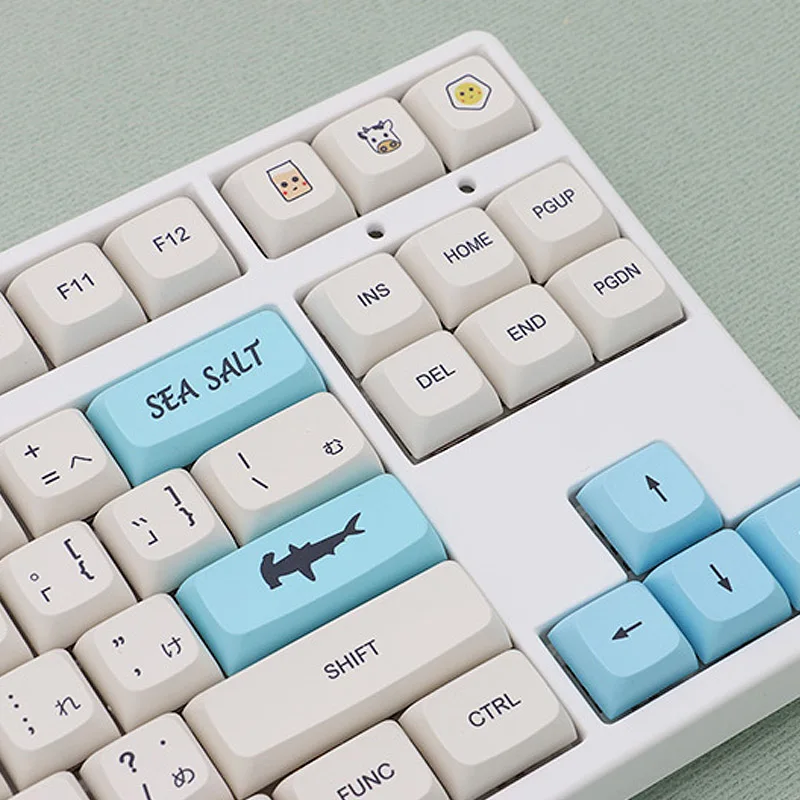 Japanese Keycap Sea Salt Milk For Mechanical Keyboard PBT Keycap Full 138 Key Sublimation XDA Height Ball Cap
Japanese Keycap Sea Salt Milk For Mechanical Keyboard PBT Keycap Full 138 Key Sublimation XDA Height Ball Cap