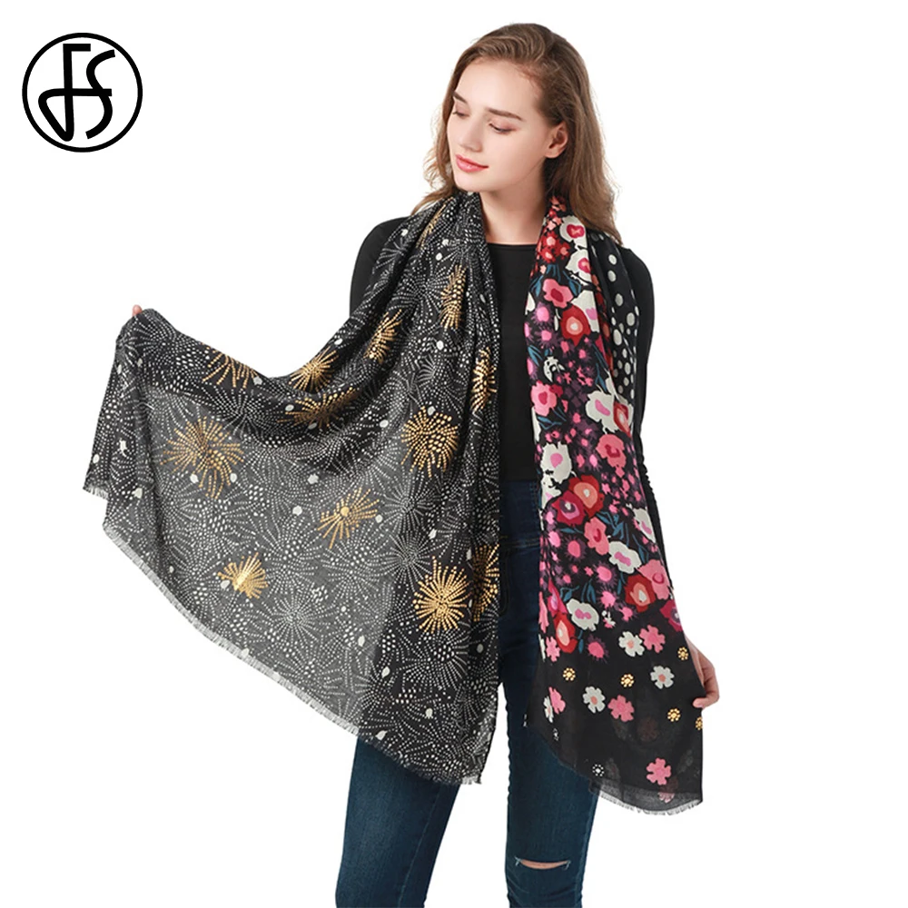 FS 2021 Autumn Winter Satin Flower Printing Bronzing Scarves Sunscreen Scarf Women Ladies Black Yellow Retro Ethnic Turban Shawl
FS 2021 Autumn Winter Satin Flower Printing Bronzing Scarves Sunscreen Scarf Women Ladies Black Yellow Retro Ethnic Turban Shawl