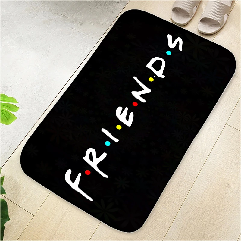 Напольный коврик Friends TV Show, черный коврик для входной двери, коврик для гостиной, ковер для ванной, коврики для спальни, кухни, ковер
Напольный коврик Friends TV Show, черный коврик для входной двери, коврик для гостиной, ковер для ванной, коврики для спальни, кухни, ковер