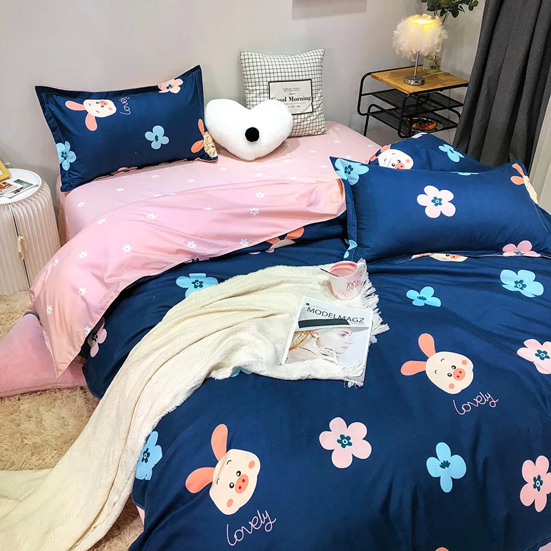 Home Bedding Set Sheets Bedspread for The Bed Duvet Cover Set Surface Grinding Process Skin Soft Queen Size Full Bedrooms
Home Bedding Set Sheets Bedspread for The Bed Duvet Cover Set Surface Grinding Process Skin Soft Queen Size Full Bedrooms