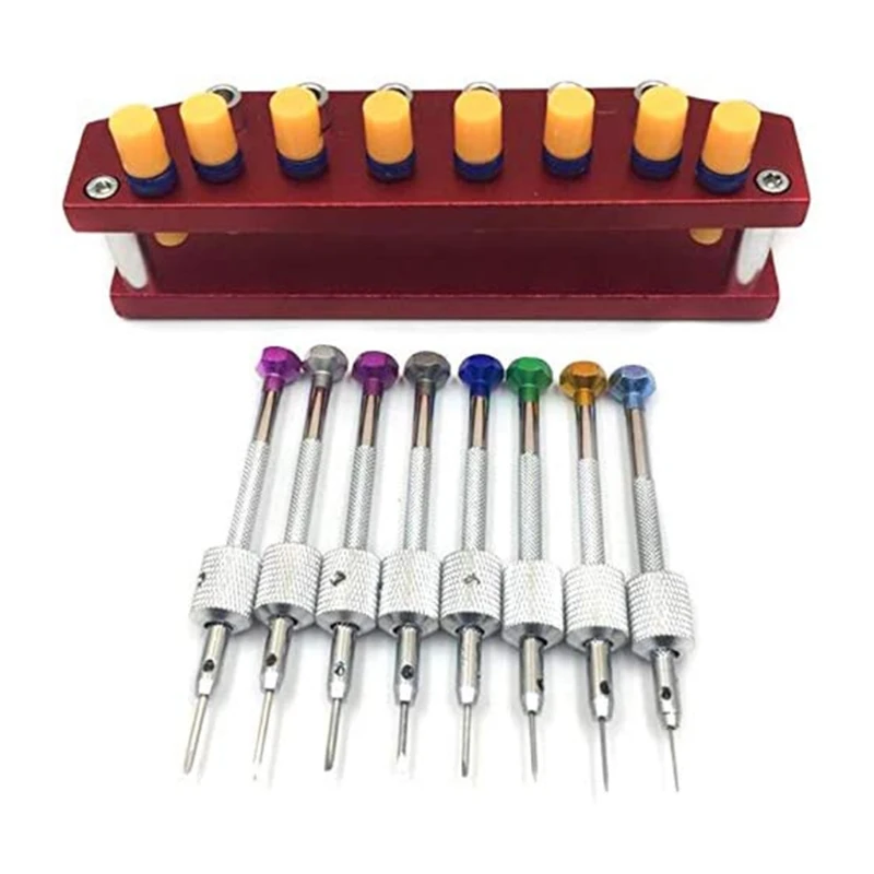 Watch Screwdrivers with Metal Stand Tool Compatible with Watch Repair Watch Screwdriver Set Watchmakers Screwdrivers Set
Watch Screwdrivers with Metal Stand Tool Compatible with Watch Repair Watch Screwdriver Set Watchmakers Screwdrivers Set