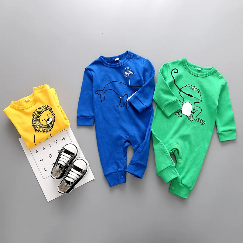 Autumn spring Baby Boy Girl Romper Animal print modeling Cotton Long Sleeve Jumpsuit Clothes Newborn Toddler Outfits
Autumn spring Baby Boy Girl Romper Animal print modeling Cotton Long Sleeve Jumpsuit Clothes Newborn Toddler Outfits