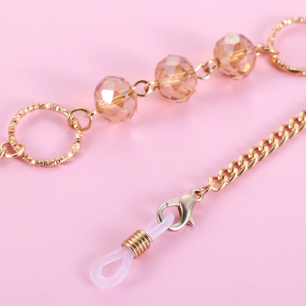 1Pc Reading Glasses Chain For Women Sunglasses Cords Non-slip Crystal Beaded Mask Holder Eyewear Lanyards Eyeglasses Strap Rope
1Pc Reading Glasses Chain For Women Sunglasses Cords Non-slip Crystal Beaded Mask Holder Eyewear Lanyards Eyeglasses Strap Rope