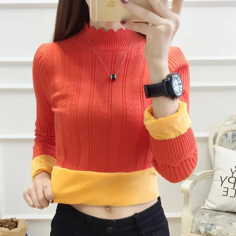 2020 new autumn and winter wear thicker half-high collar Pullover knitted Korean version long sleeve warm undercoat
2020 new autumn and winter wear thicker half-high collar Pullover knitted Korean version long sleeve warm undercoat