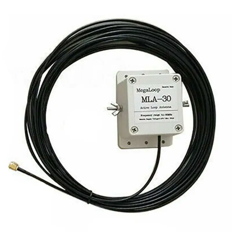 MLA30+ Loop Antenna Active Receiving Antenna Low Noise Balcony Antenna 100kHz-30MHz for HA SDR Short Wave Radio
MLA30+ Loop Antenna Active Receiving Antenna Low Noise Balcony Antenna 100kHz-30MHz for HA SDR Short Wave Radio