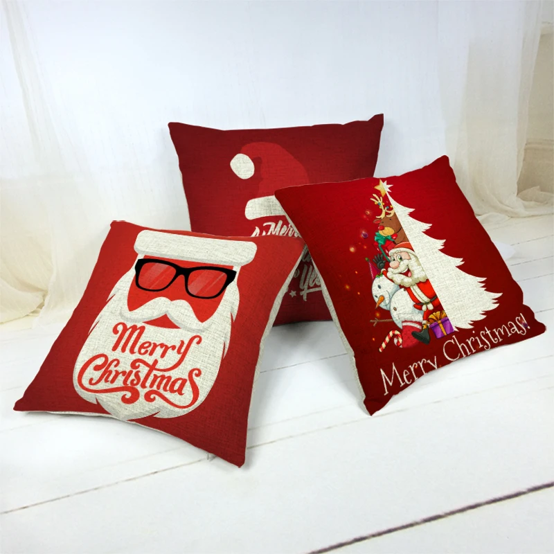 2021 Hot Style Linen Pillowcase New Year Gift Christmas Pattern Home Decoration Cushion Cover Car Sofa 45X45Cm Character Plant
2021 Hot Style Linen Pillowcase New Year Gift Christmas Pattern Home Decoration Cushion Cover Car Sofa 45X45Cm Character Plant
