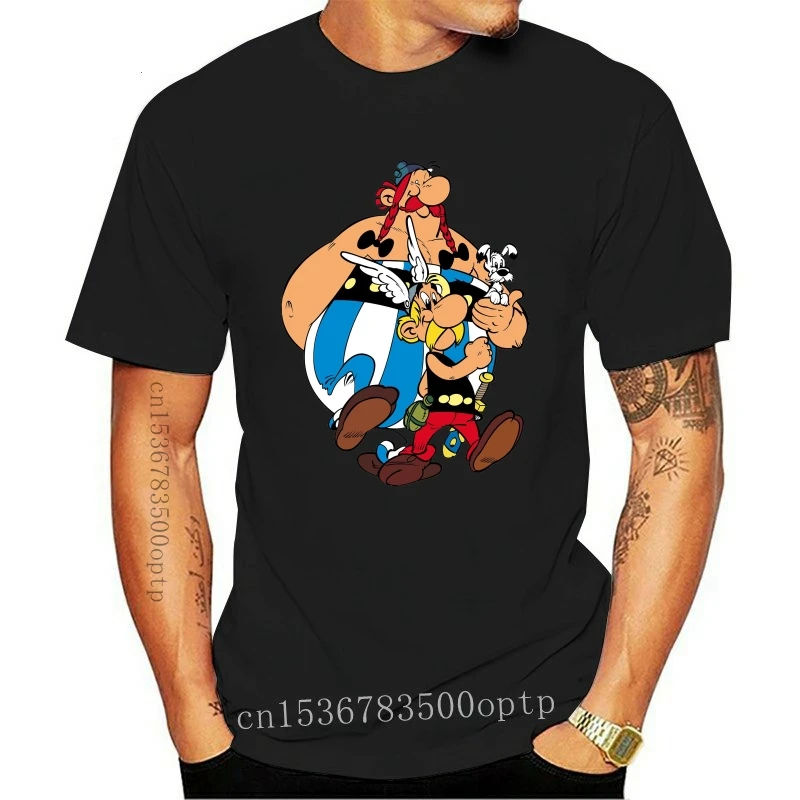 New Asterix T Shirt Asterix And Obelix T-Shirt Streetwear Short Sleeve Tee Shirt Men 100 Percent Cotton XXX Graphic Awesome Tshi
New Asterix T Shirt Asterix And Obelix T-Shirt Streetwear Short Sleeve Tee Shirt Men 100 Percent Cotton XXX Graphic Awesome Tshi