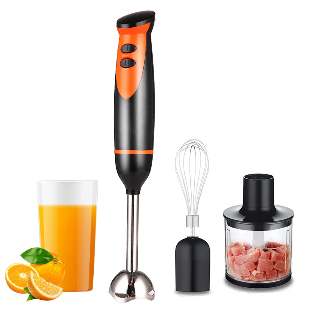 4 in 1 Electric Stick hand Blender mixer Food Processor for Home Hand Immersion Egg Whisk Mixer Juicer Meat Grinder
4 in 1 Electric Stick hand Blender mixer Food Processor for Home Hand Immersion Egg Whisk Mixer Juicer Meat Grinder