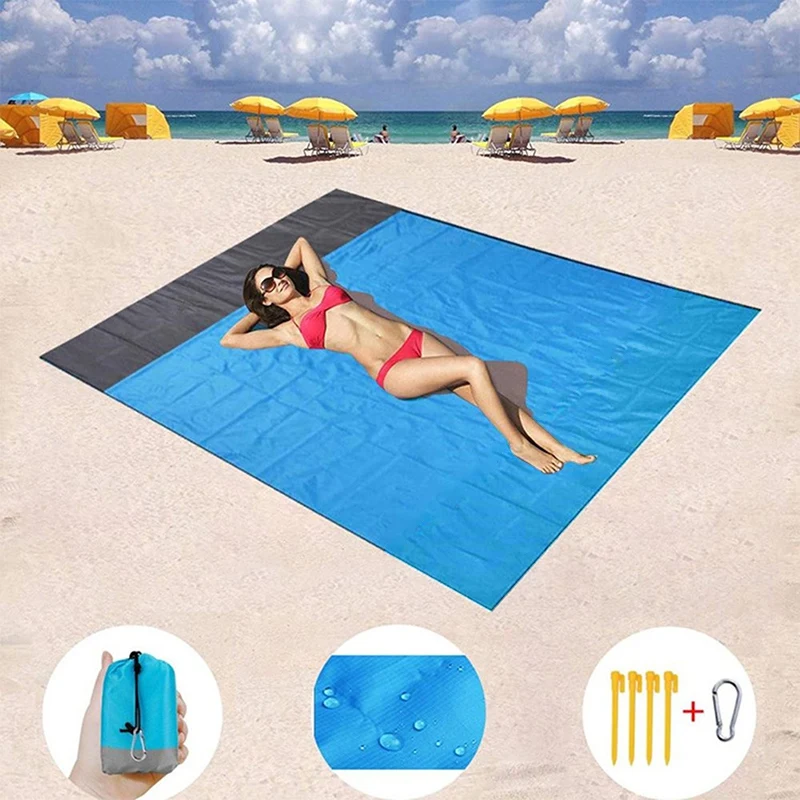 200*200cm Portable Outdoor Camping Mat Grass Mat Moisture-proof Lawn Mat Multi-person Travel Hiking Mat with Pocket
200*200cm Portable Outdoor Camping Mat Grass Mat Moisture-proof Lawn Mat Multi-person Travel Hiking Mat with Pocket