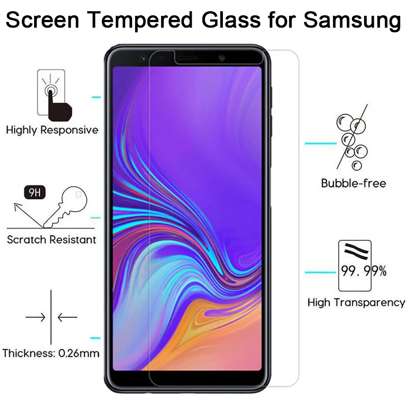 Защитное стекло для Samsung Galaxy A8 2018 A530 A530f защита экрана закаленное Plus SM A530F