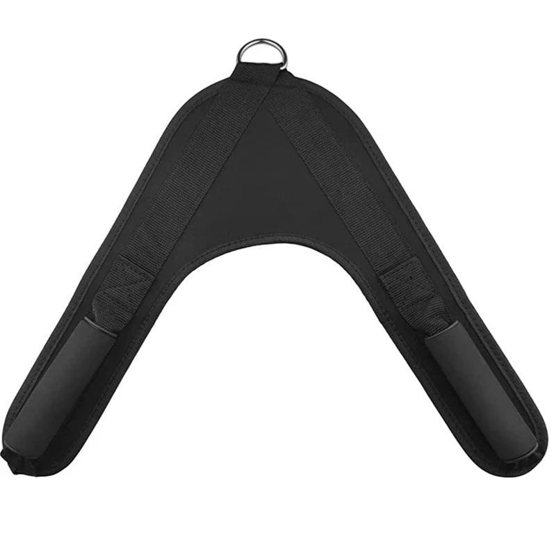 NEW-Abdominal Crunch Harness Straps,Back Exercise Pulling Harness Shoulder Strap,V-Shape Crunch Belt for Cable Machine
NEW-Abdominal Crunch Harness Straps,Back Exercise Pulling Harness Shoulder Strap,V-Shape Crunch Belt for Cable Machine