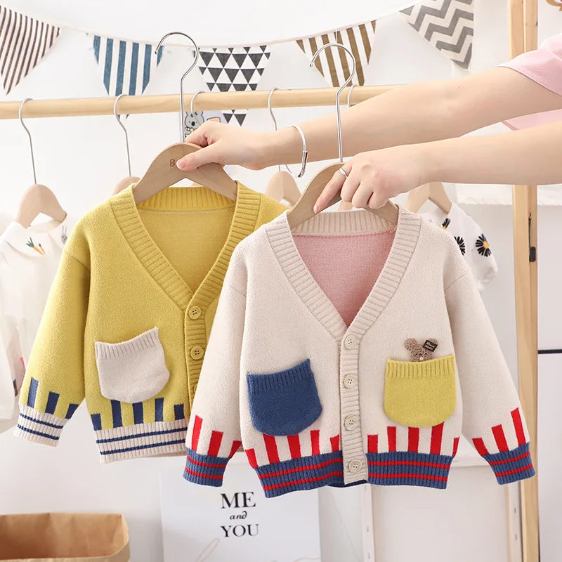 Baby Boys Girls Cardigan Autumn Cotton Sweater Top Baby Children Clothing Boys Girls Knitted Cardigan Sweater Kid Spring Clothes
Baby Boys Girls Cardigan Autumn Cotton Sweater Top Baby Children Clothing Boys Girls Knitted Cardigan Sweater Kid Spring Clothes