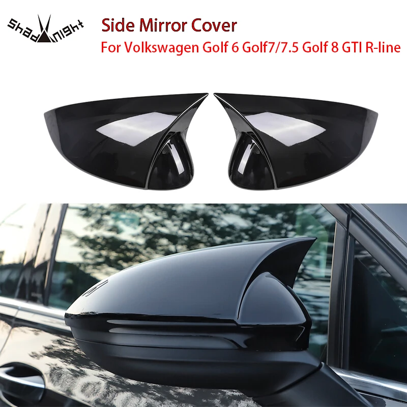 SHADNIGHT 2pc Glossy black Side Mirror Cover shell exterior modification parts For Volkswagen Golf 6 Golf7/7.5 Golf 8 GTI R-line
SHADNIGHT 2pc Glossy black Side Mirror Cover shell exterior modification parts For Volkswagen Golf 6 Golf7/7.5 Golf 8 GTI R-line
