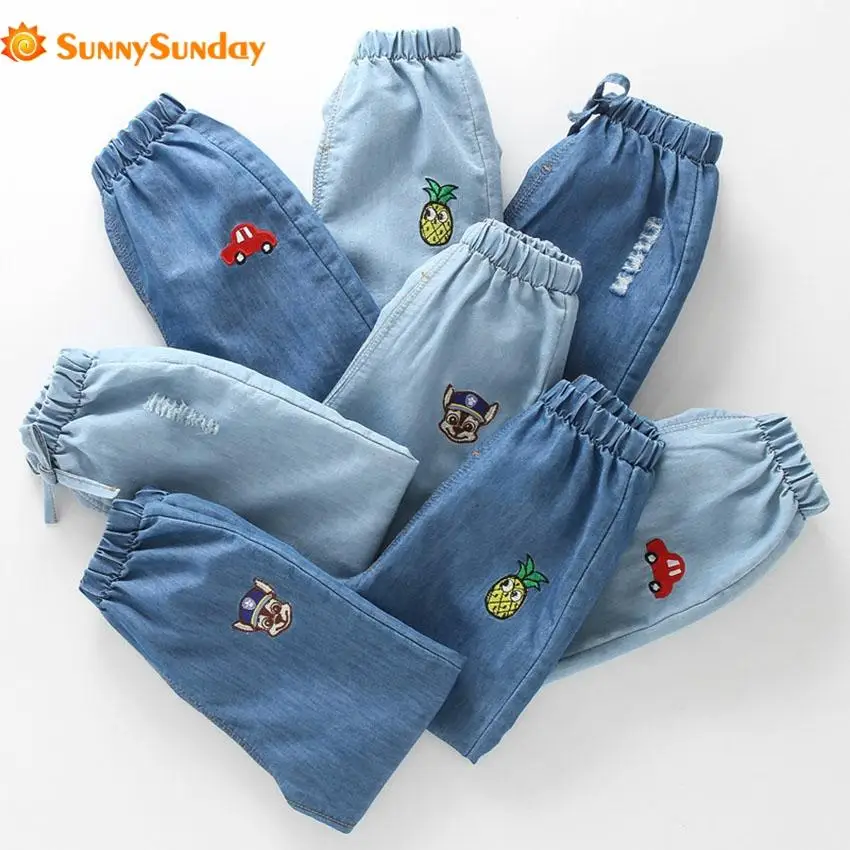 Fashion Summer 0-6 Years Cotton Cartoon Solid Jeans For Girls Spring Denim Casual Children'S Ripped Pants Baby Boys Four Styles
Fashion Summer 0-6 Years Cotton Cartoon Solid Jeans For Girls Spring Denim Casual Children'S Ripped Pants Baby Boys Four Styles