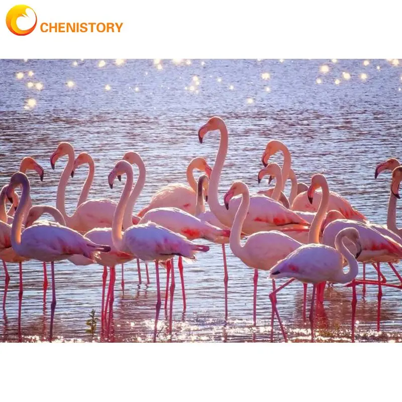 CHENISTORY Full Drill Diamond Painting Flamingo Animal Picture Of Rhinestone DIY 5D Diamond Embroidery Cross Stitch Home Decora
CHENISTORY Full Drill Diamond Painting Flamingo Animal Picture Of Rhinestone DIY 5D Diamond Embroidery Cross Stitch Home Decora