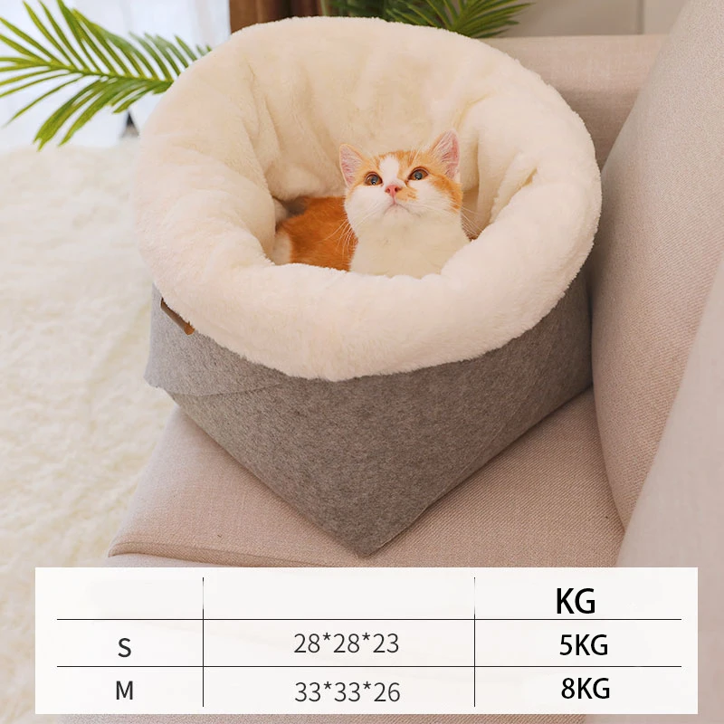 Winter Warm Plush Pet Cat Bed House Windproof PP Cotton Removable Cat Mat Kennel Kitten Deep Sleep Comfort Cat House Pets Bed
Winter Warm Plush Pet Cat Bed House Windproof PP Cotton Removable Cat Mat Kennel Kitten Deep Sleep Comfort Cat House Pets Bed