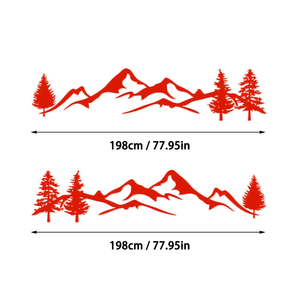 2* Car Sticker Mountain Decal Tree Forest Vinyl Graphic Kit For Camper RV Trailer auto accesorios mercedes genshin impact
2* Car Sticker Mountain Decal Tree Forest Vinyl Graphic Kit For Camper RV Trailer auto accesorios mercedes genshin impact