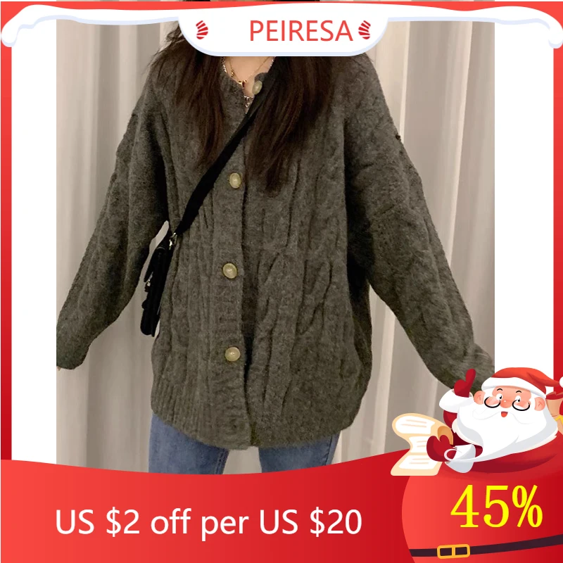 Autumn and Winter Cardigan Sweater Women Tops England Style Dropshipping Knitted Sweater Halloween Sweater Pullover
Autumn and Winter Cardigan Sweater Women Tops England Style Dropshipping Knitted Sweater Halloween Sweater Pullover