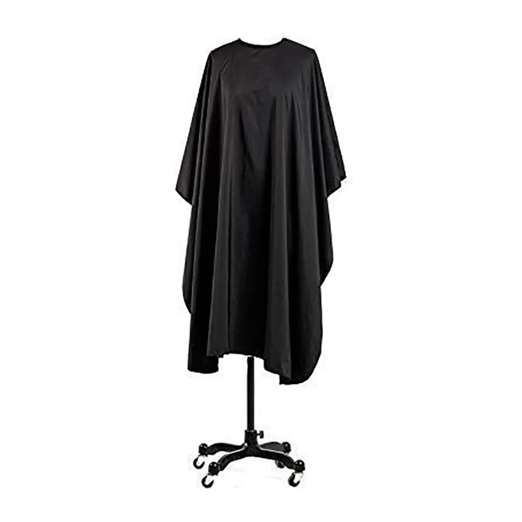Black Cloth Professional Hair Salon Nylon Shawl with Snap Closure
Black Cloth Professional Hair Salon Nylon Shawl with Snap Closure