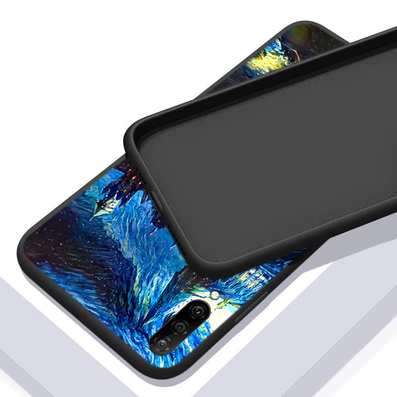 Silicone shell Van Gogh Starry sky art for Samsung Galaxy A90 A80 A70 A60 A50 A40 A20E A2Core A10 M20 Black Phone Case 
Silicone shell Van Gogh Starry sky art for Samsung Galaxy A90 A80 A70 A60 A50 A40 A20E A2Core A10 M20 Black Phone Case