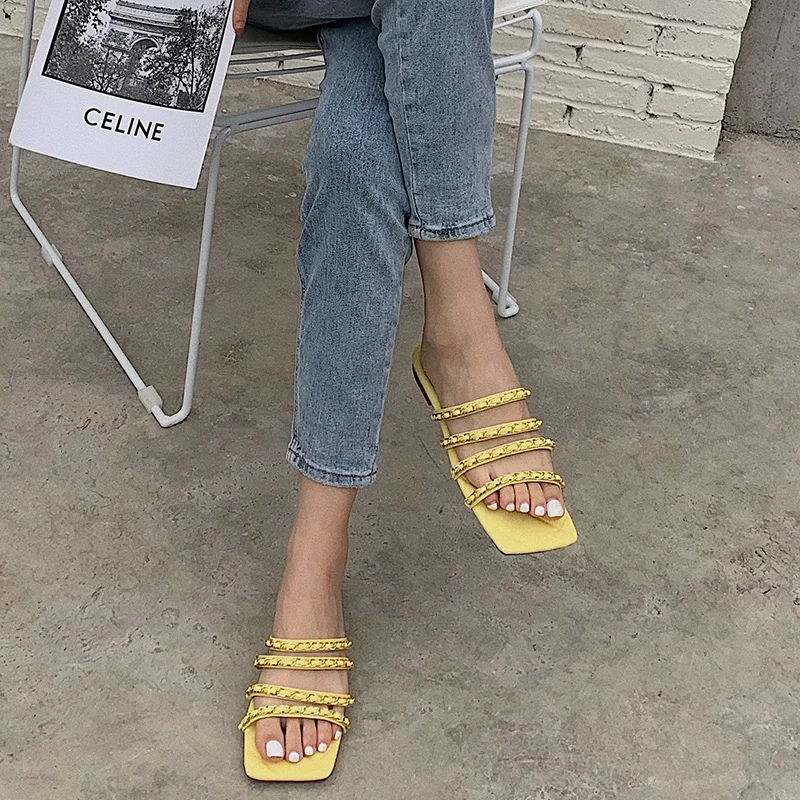 Women Slippers Female Shoes Rubber Slippers For Home Flats Ladies Flip Flops Metal Decoration Slides 2021 Summer Shoes For Women
Women Slippers Female Shoes Rubber Slippers For Home Flats Ladies Flip Flops Metal Decoration Slides 2021 Summer Shoes For Women