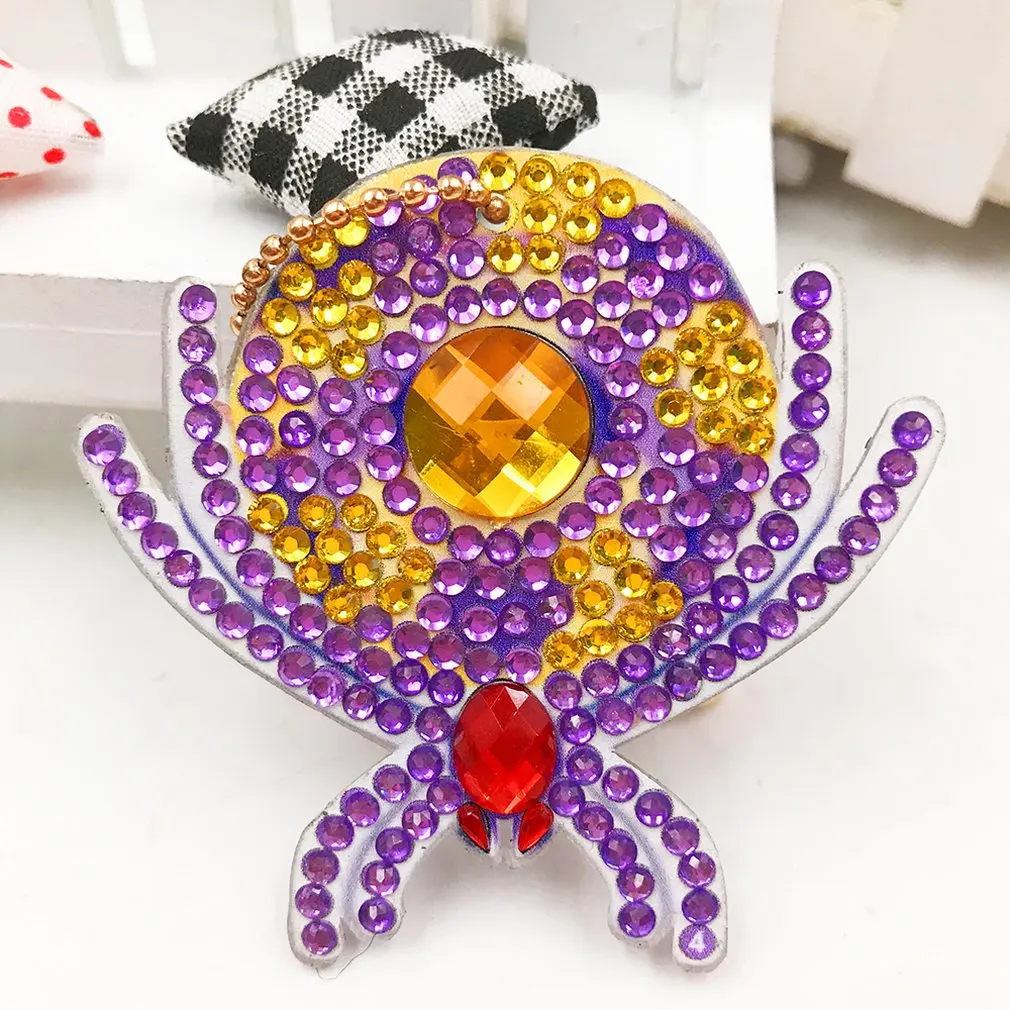 Halloween DIY Diamond Painting Keychain Special Shaped Full Drill Embroidery Keyring Women Girl Bag Key Chain Pendant
Halloween DIY Diamond Painting Keychain Special Shaped Full Drill Embroidery Keyring Women Girl Bag Key Chain Pendant
