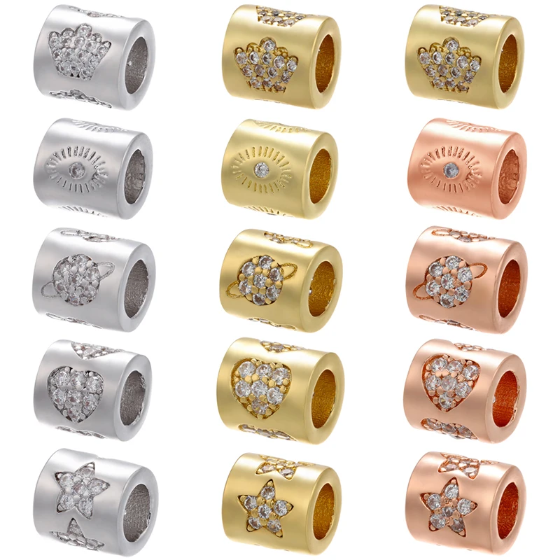 ZHUKOU NEW Cylindrical Bead for Jewelry making Crystal Heart/Planet Beads for DIY Bracelet Jewelry Accessories Wholesale VZ251
ZHUKOU NEW Cylindrical Bead for Jewelry making Crystal Heart/Planet Beads for DIY Bracelet Jewelry Accessories Wholesale VZ251