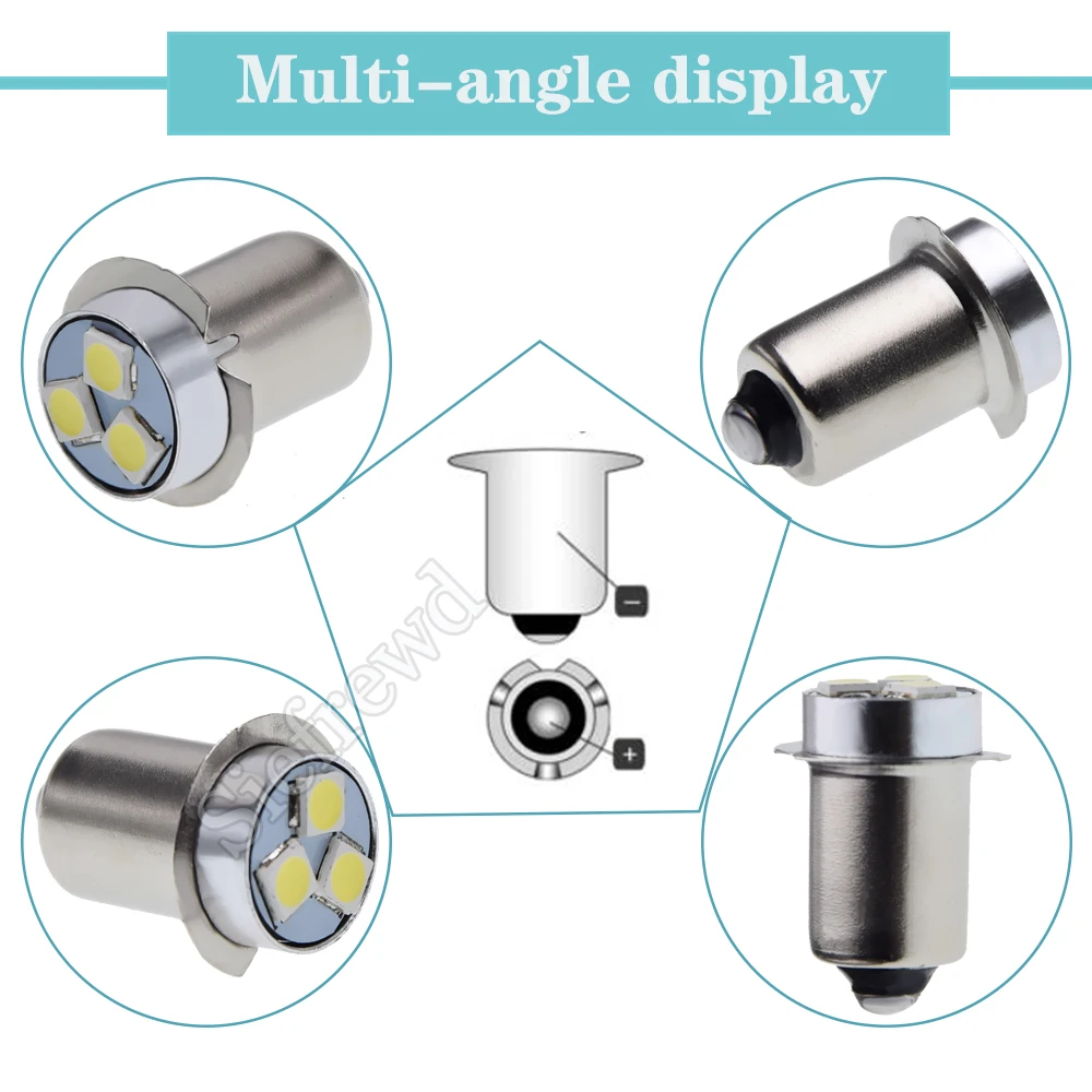 Светодиодная лампа-вспышка 3 в 4 5 6 12 В 18 2 шт. | Автомобили и мотоциклы