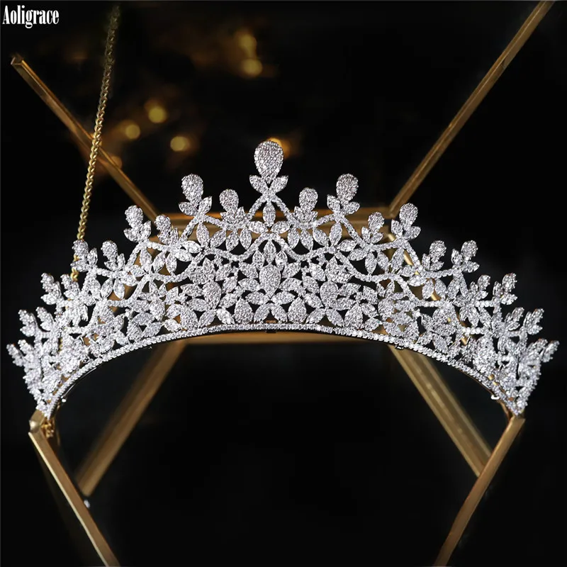 AAA Level Full Cubic Zirconia CZ Wedding Pageant Tiaras and Crowns Birthday Sweet 16 Jewelry Headpiece Bridal Hair Accessories
AAA Level Full Cubic Zirconia CZ Wedding Pageant Tiaras and Crowns Birthday Sweet 16 Jewelry Headpiece Bridal Hair Accessories