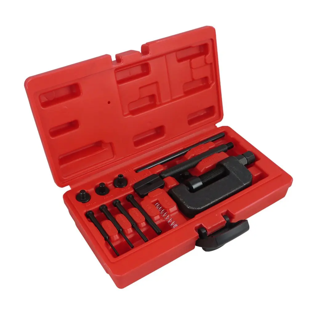 Motorcycle Bike Chain Breaker Splitter Link Riveter Universal Set for Motorcycle Bike Riveting Tool Bike Accessories
Motorcycle Bike Chain Breaker Splitter Link Riveter Universal Set for Motorcycle Bike Riveting Tool Bike Accessories