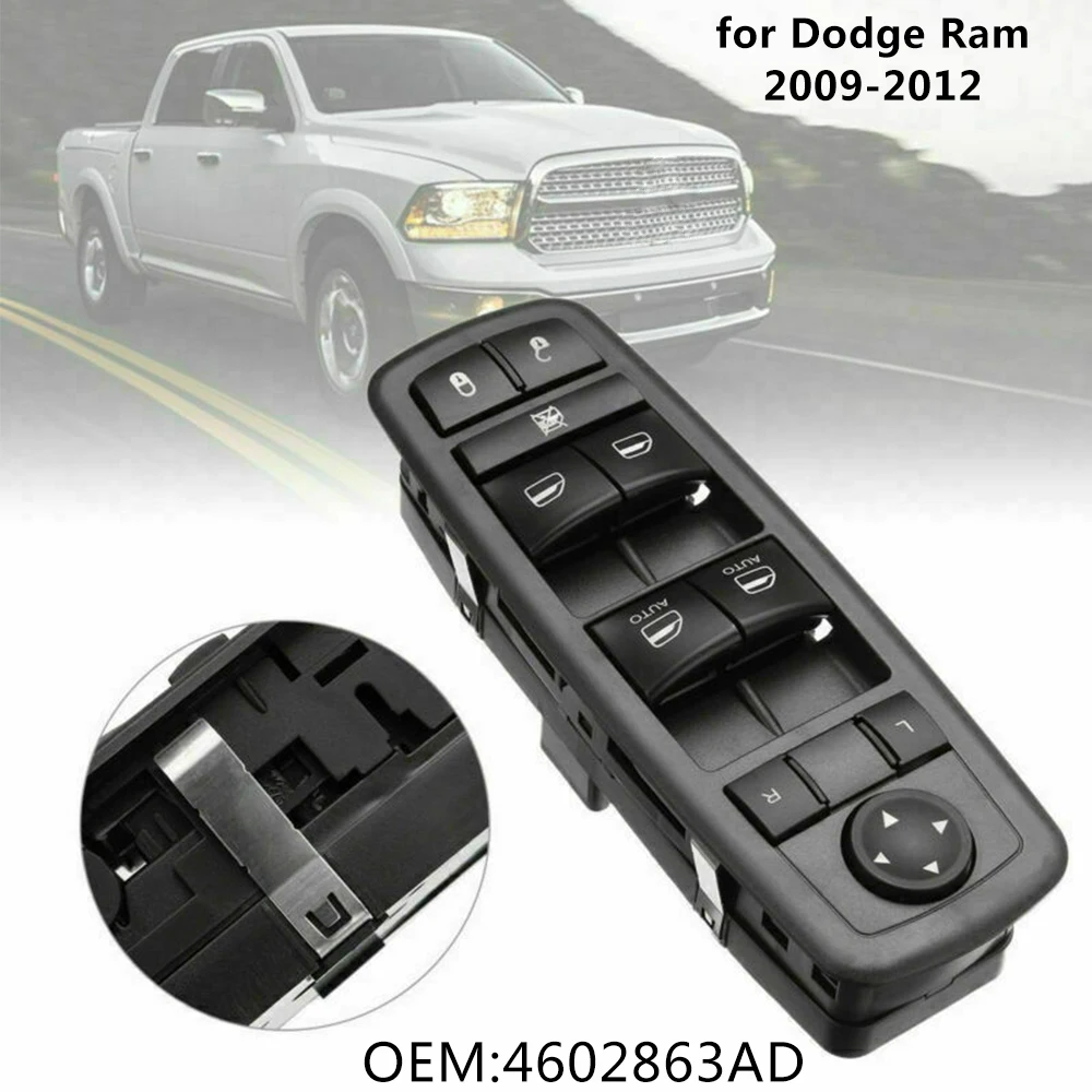 Блок управления стеклоподъемником для Dodge Ram 1500 2500 3500 2009 2012 4602863AB 4602863AC