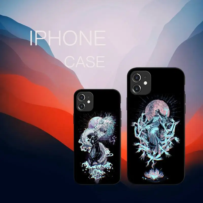Jujutsu Kaisen Anime Cartoon Phone Case Black Color For iPhone 13 12 Mini 11 Pro X XR XS Max 7 8 6 6s Plus SE Cover Coque Shell
Jujutsu Kaisen Anime Cartoon Phone Case Black Color For iPhone 13 12 Mini 11 Pro X XR XS Max 7 8 6 6s Plus SE Cover Coque Shell
