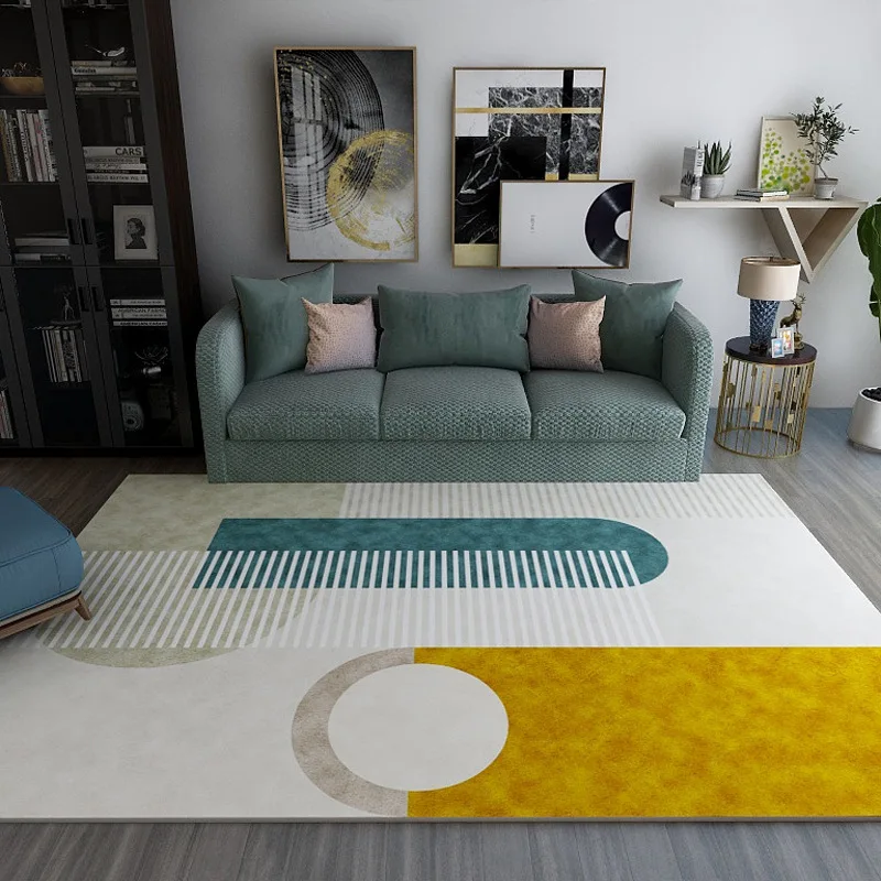Nordic Velvet Carpet Geometric Pattern Large Area Rug And Rug For Living Room Bedroom Tea Coffee Table Decorative Floor Mat
Nordic Velvet Carpet Geometric Pattern Large Area Rug And Rug For Living Room Bedroom Tea Coffee Table Decorative Floor Mat