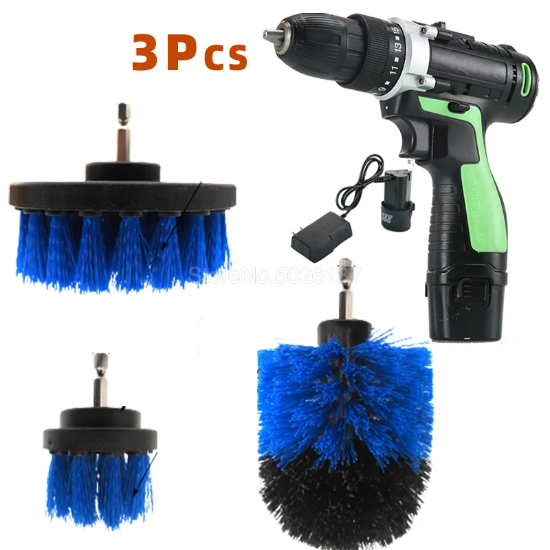 4PCS Drill Brush Power Scrub Clean Pads For Leather Plastic Wooden Furniture Car Bathroom Interiors Cleaning Scrubber Set
4PCS Drill Brush Power Scrub Clean Pads For Leather Plastic Wooden Furniture Car Bathroom Interiors Cleaning Scrubber Set