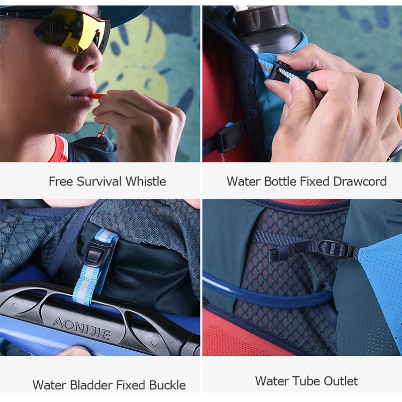 AONIJIE C9104 Ultra Vest 18L Hydration Backpack Pack Bag Soft Water Bladder Flask Hiking Trail Running Marathon Race SM ML LXL
AONIJIE C9104 Ultra Vest 18L Hydration Backpack Pack Bag Soft Water Bladder Flask Hiking Trail Running Marathon Race SM ML LXL