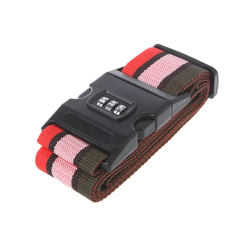 28GD New Adjustable Travel Luggage Password Lock Nylon Belt Strap Band Multicolor
28GD New Adjustable Travel Luggage Password Lock Nylon Belt Strap Band Multicolor
