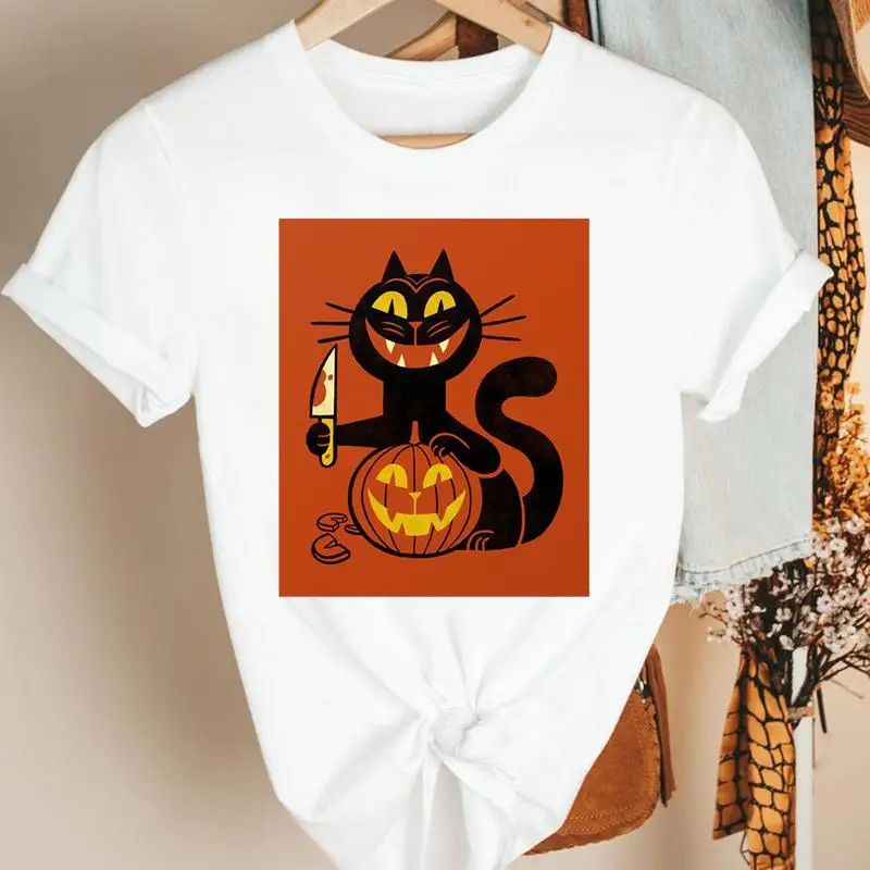 Halloween Letters New Trend Women Autumn Fall Thanksgiving Clothing Cartoon Print Tshirt Female Tee Style Top Graphic T-shirt
Halloween Letters New Trend Women Autumn Fall Thanksgiving Clothing Cartoon Print Tshirt Female Tee Style Top Graphic T-shirt