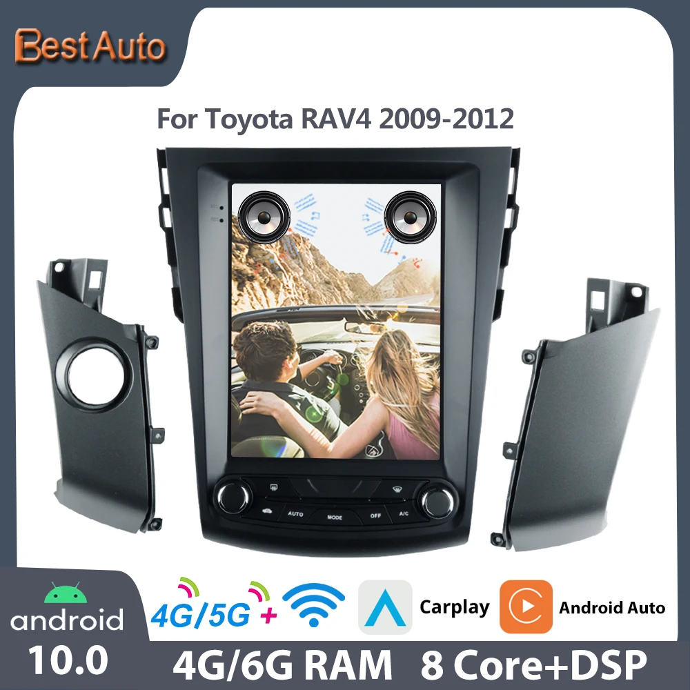 Best Auto Android 10.0 Multimedia Video player 9“ Inches GPS Navigation Vertical Car Radio For Toyota RAV4 2009-2012
Best Auto Android 10.0 Multimedia Video player 9“ Inches GPS Navigation Vertical Car Radio For Toyota RAV4 2009-2012