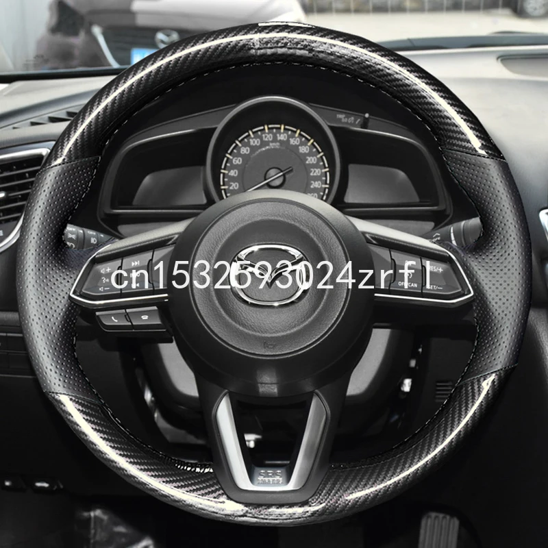 For Mazda CX-5 CX-4 Atenza AXELA DIY Hand sewing car steering wheel cover Top Leather
For Mazda CX-5 CX-4 Atenza AXELA DIY Hand sewing car steering wheel cover Top Leather
