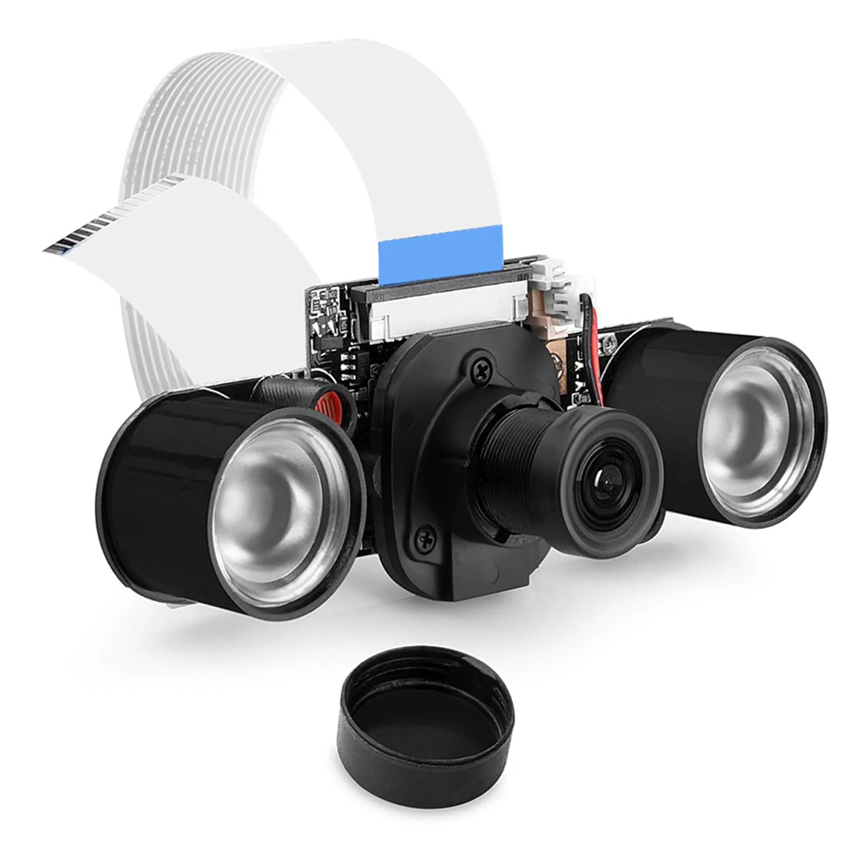 5MP Camera Module Focal Adjustable Camera with Embedded IR-Cut for Raspberry Pi 2/ 4/ 3B+
5MP Camera Module Focal Adjustable Camera with Embedded IR-Cut for Raspberry Pi 2/ 4/ 3B+