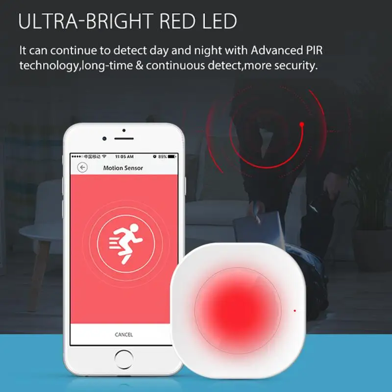 Tuya Wifi PIR Motion Sensor Module Human Body Infrared Sensor Home Security Alarm Detector Security Alarm Sensor For Home
Tuya Wifi PIR Motion Sensor Module Human Body Infrared Sensor Home Security Alarm Detector Security Alarm Sensor For Home