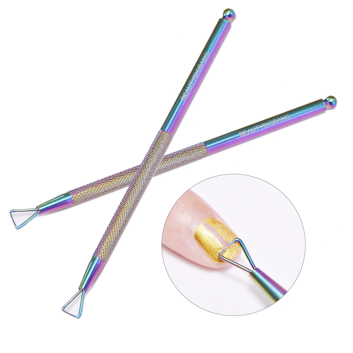 Stainless Steel Beautybigbang Nail UV Gel Polish Remover Tools Triangle Stick Rod Pusher Cleaner Manicure Nail Art Accessories
Stainless Steel Beautybigbang Nail UV Gel Polish Remover Tools Triangle Stick Rod Pusher Cleaner Manicure Nail Art Accessories