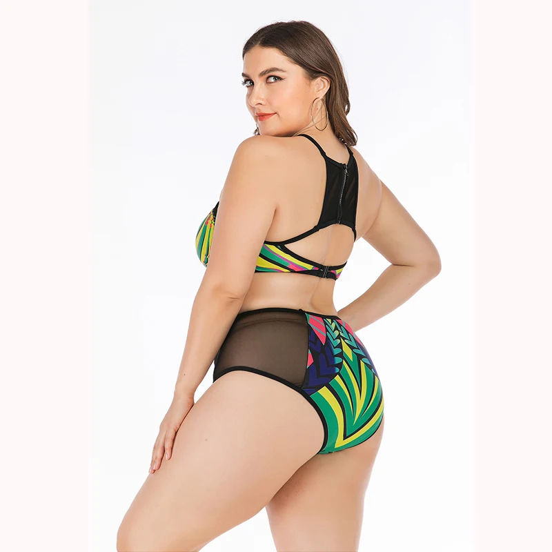Bikini suit ladies plus size swimsuit independent two-piece Biquini swimsuit sexy big breasts push high bra split Mujer swimsuit
Bikini suit ladies plus size swimsuit independent two-piece Biquini swimsuit sexy big breasts push high bra split Mujer swimsuit