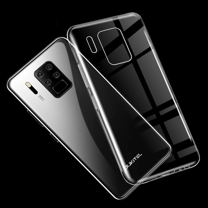 Чехол для Oukitel C18 Pro ультратонкий прозрачный мягкий чехол из ТПУ | Мобильные